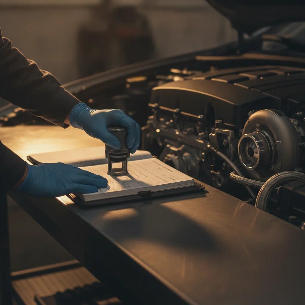 Logbook Vehicle Servicing at GS AutoTech in Epping